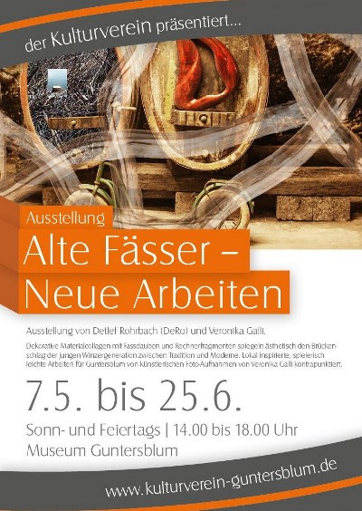 Ausstellung AlteFaesser NeueArbeiten