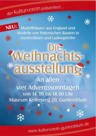 Weihnachtsausstellung 2019  im Museum Guntersblum