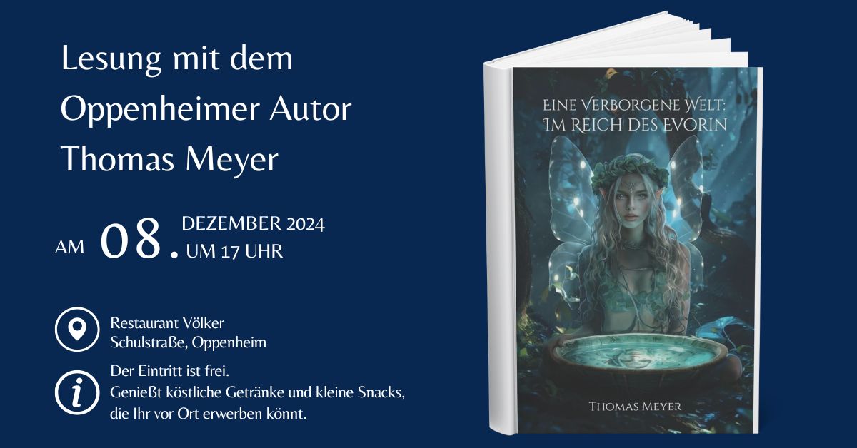 Lesung am 8. Dezember Thomas Meyer